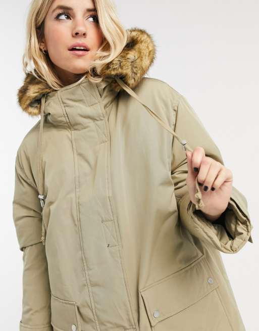 Asos parka womens hotsell