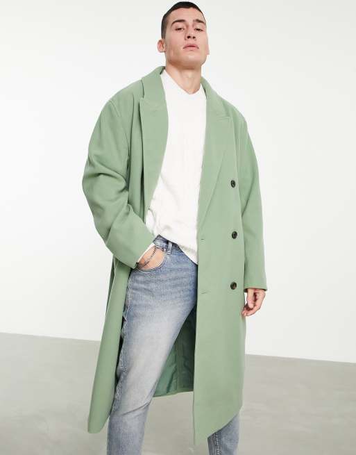 Asos mens hot sale long coat