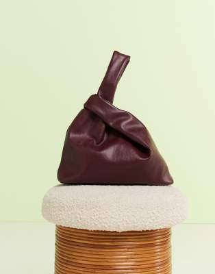 Asos Design Oversized Loop Through Clutch Bag