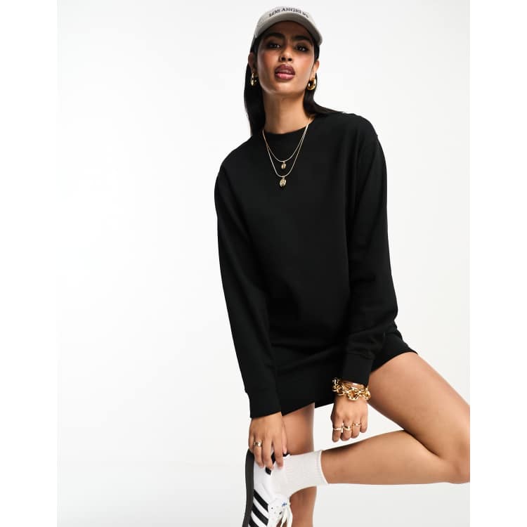 Nike long sleeve online sweatshirt dress