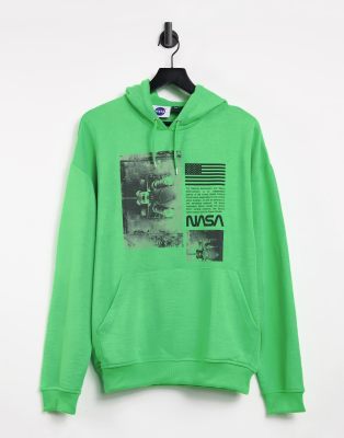 neon green oversized hoodie