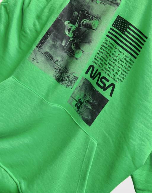 Lime green hot sale nasa shirt