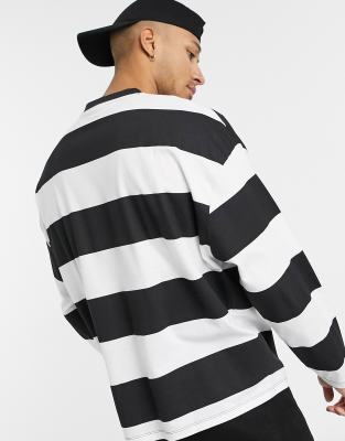 asos striped long sleeve top