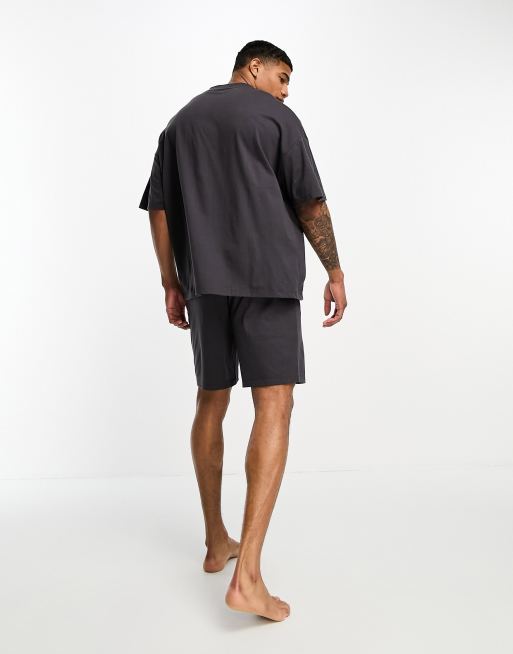 Oversized best sale lounge shorts