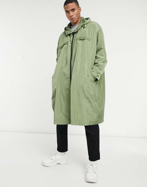 Asos 2025 green parka