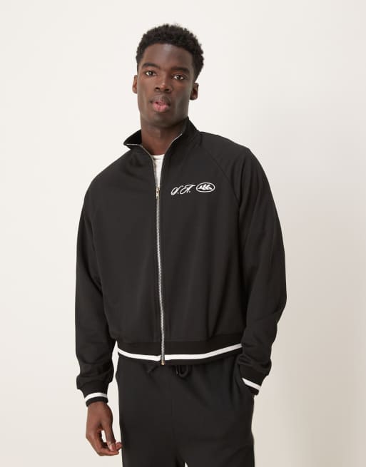 Oversized track jacket best sale