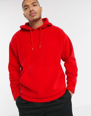 red hoodie asos