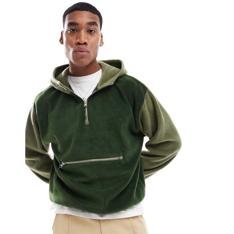 Green polar hoodie hot sale