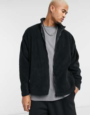 oversized fleece jacket