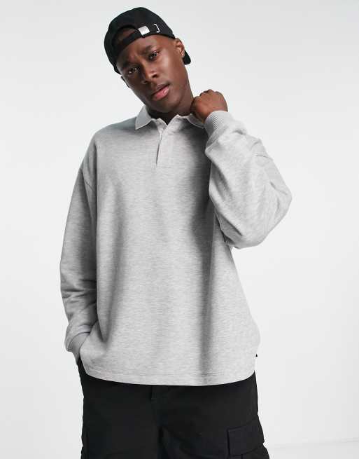 Oversized hot sale polo sweater