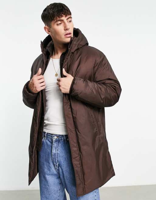 Asos oversized puffer on sale jacket