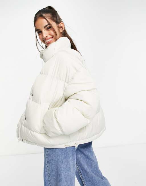 Asos puffer shop jacket women's