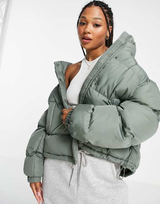 Oversized puffy hot sale coat