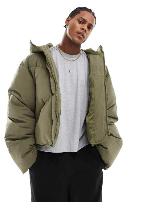 Asos padded jacket best sale