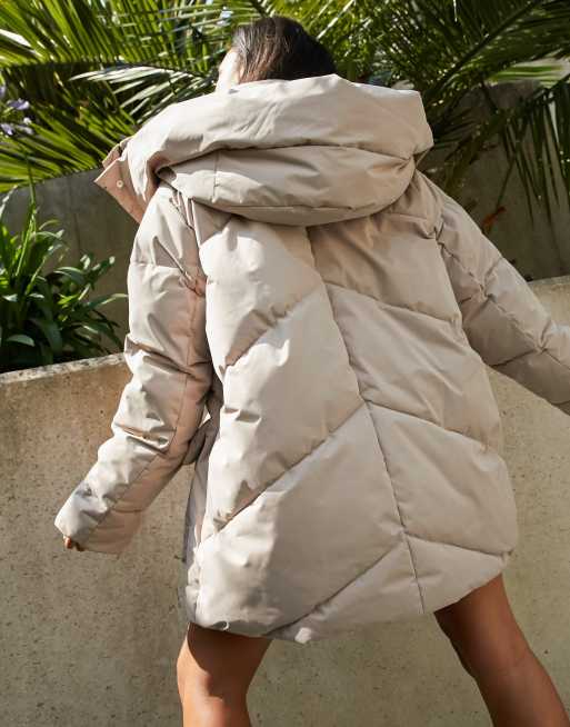 Asos oversized 2024 puffer jacket