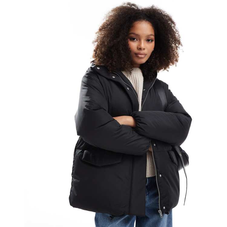 Oversized puffer coat womens hotsell