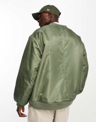 nike olive bomber jacket