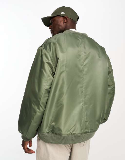 Oversized olive hotsell green jacket