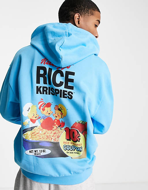 Hoodies & Sweatshirts oversized Rice Krispy hoodie in blue 