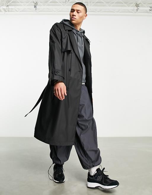 Rubber trench coat 2025 Rubber trench coat 2025
