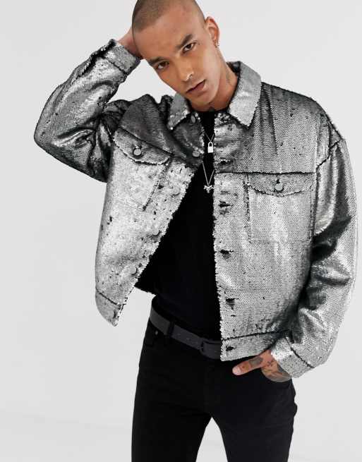 Male discount sequin jacket