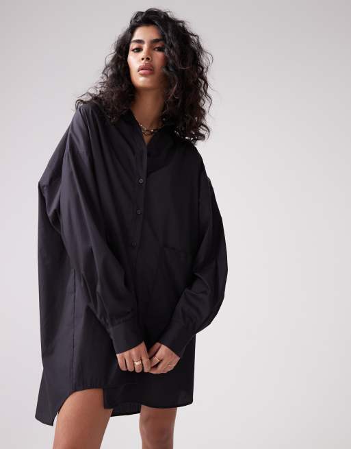 Asos oversized shirt dress online