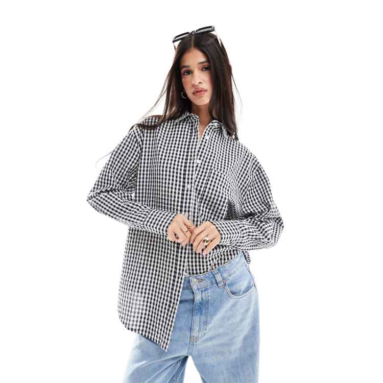 Checked shirt womens asos hotsell
