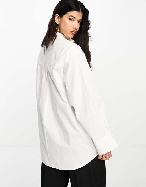 Asos white best sale shirt womens