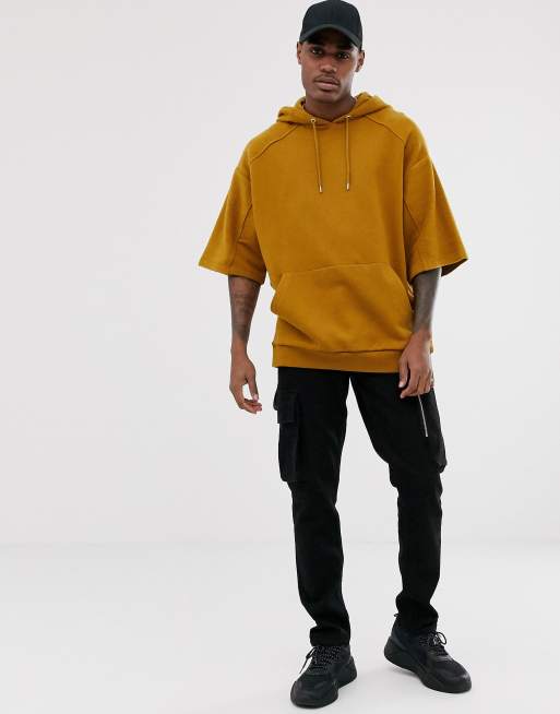 Short sleeve 2025 hoodie asos