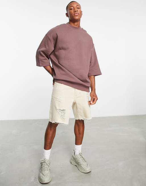 Sweatshirt hot sale with shorts