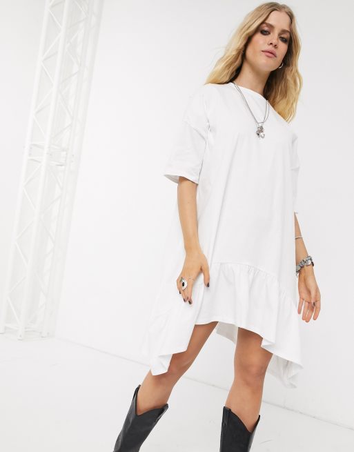 Dip hem best sale t shirt dress