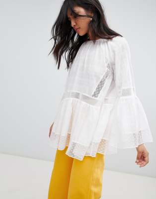 oversized smock top