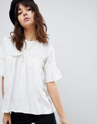 oversized smock top