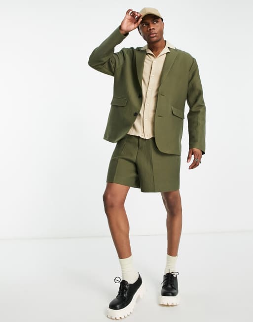 Asos green jacket outlet mens