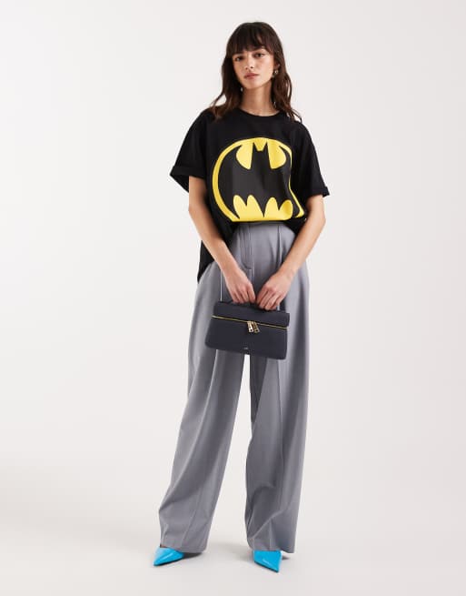 ASOS DESIGN - Oversized sort T-shirt med Batman-grafik, 2 af 4
