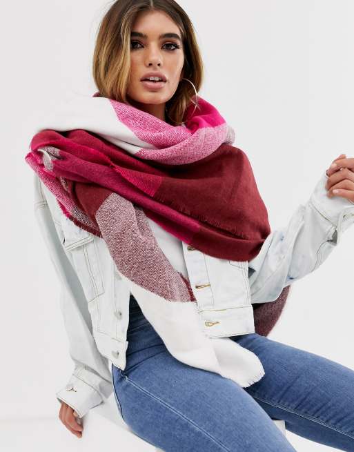 Oversized square hot sale scarf