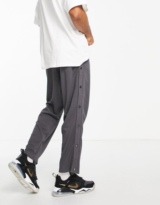 ASOS DESIGN oversized wide leg sweatpants in black