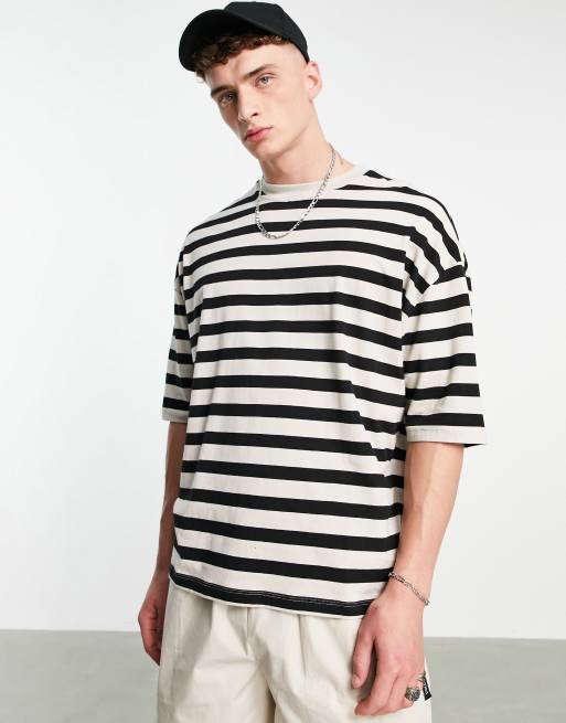 Striped t outlet shirt asos