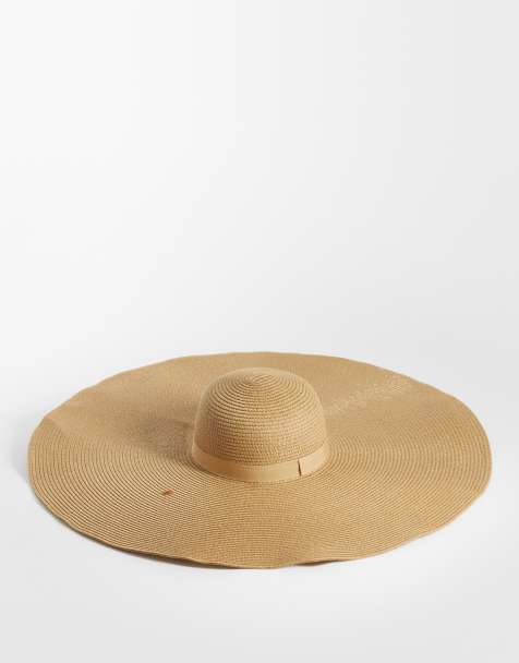 ASOS DESIGN - Oversized strohoed in naturel - view 1