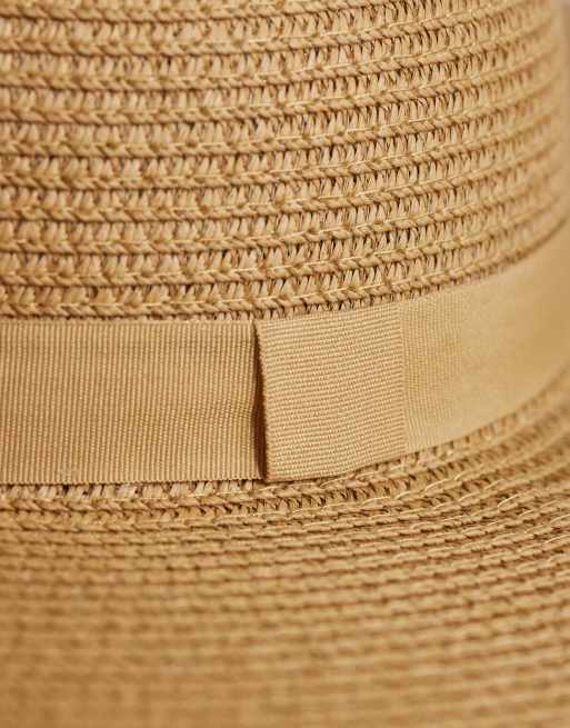 ASOS DESIGN - Oversized strohoed in naturel, 2 van 3
