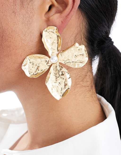 Asos deals gold earrings