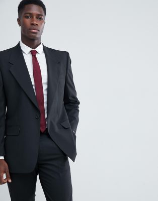 black suit design man