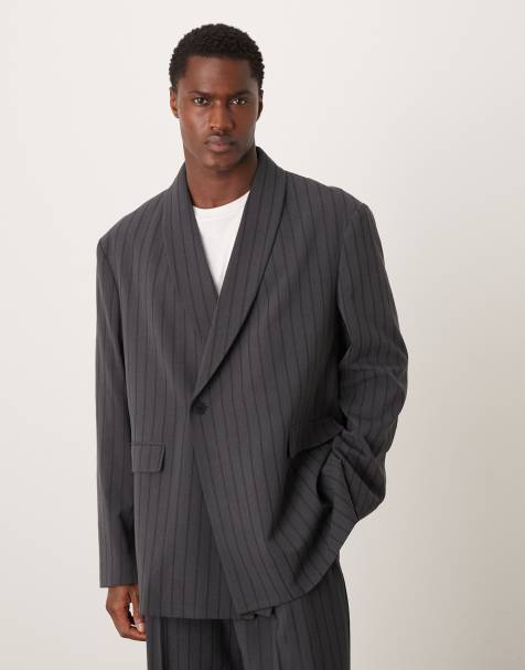 ASOS DESIGN oversized suit jacket in black - view 1