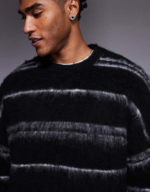 SHEIN Privé Ribbed Knit Scoop Neck Sweater | SHEIN A