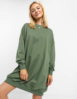 oversized sweat dress