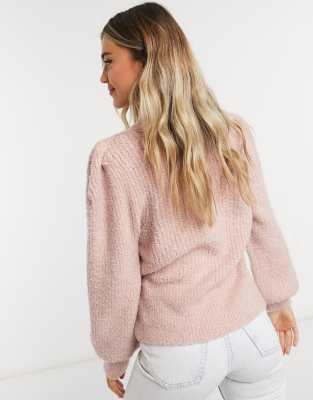 sweater with oversized sleeves