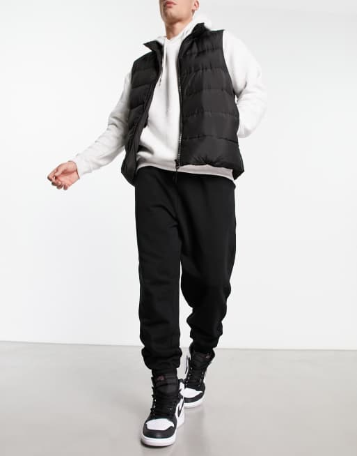 ASOS Oversized joggers in Black for Men