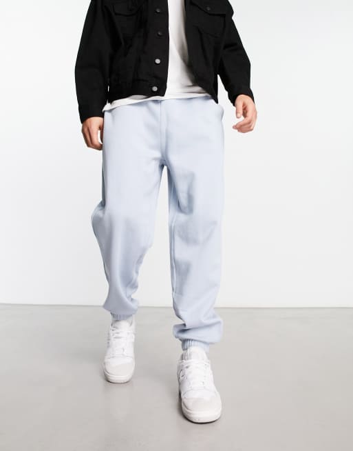 ASOS DESIGN oversized sweatpants in blue | ASOS