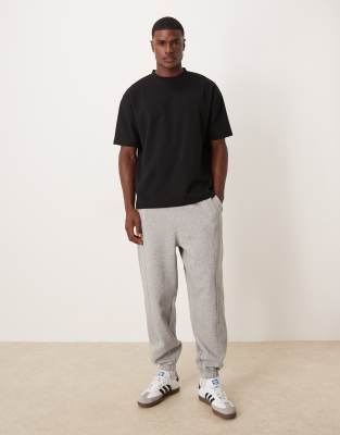 Asos Design Oversized Sweatpants In Gray