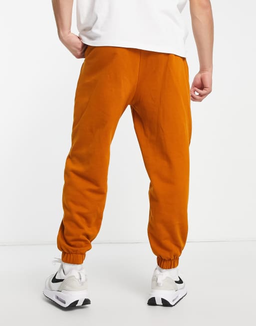 ASOS DESIGN oversized sweatpants in washed orange, 2 of 4